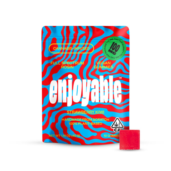 Enjoyable Full Spectrum Rosin Gummies (case of 10) - Image 2