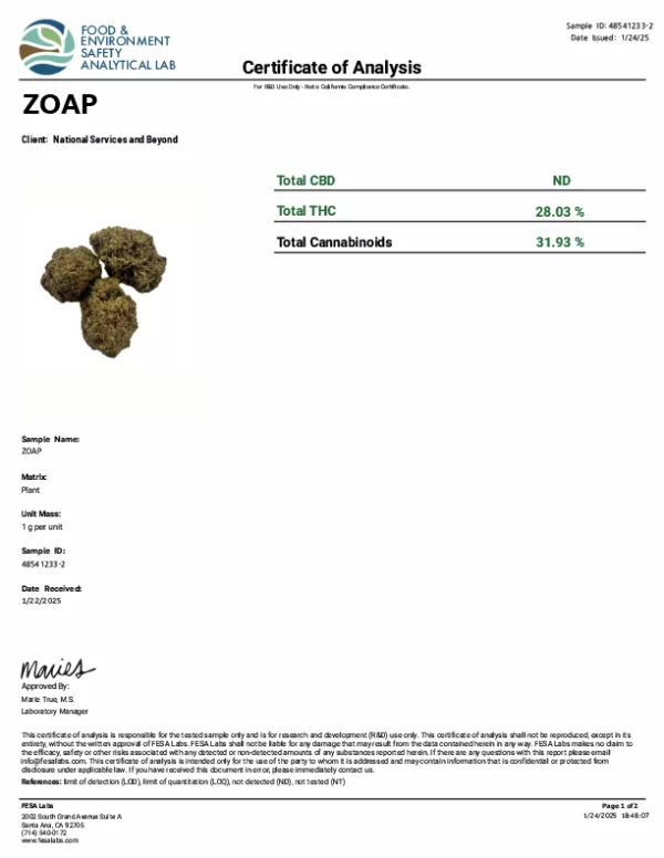 ZOAP 1/4 LB - 1 LB - Image 5